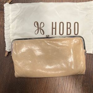 Light tan hobo “Lauren” wallet/clutch